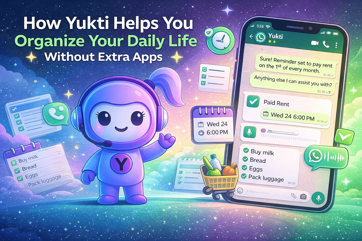 How Yukti Helps You Organize Your Daily Life Without Extra Apps